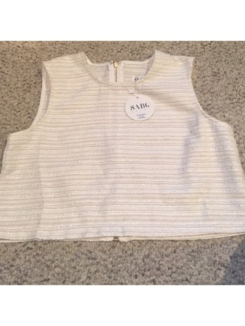 Crop top loose fitting